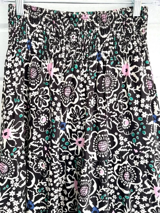 MARINE LAYER Corinne Tence/ Linen Smocked Waist Maxi Skirt - S - Picture 3 of 10